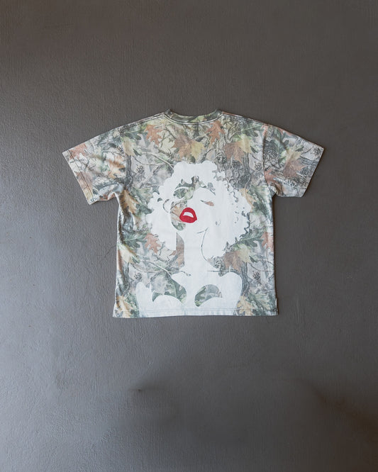 POSEFOURME BABY tee forest camo