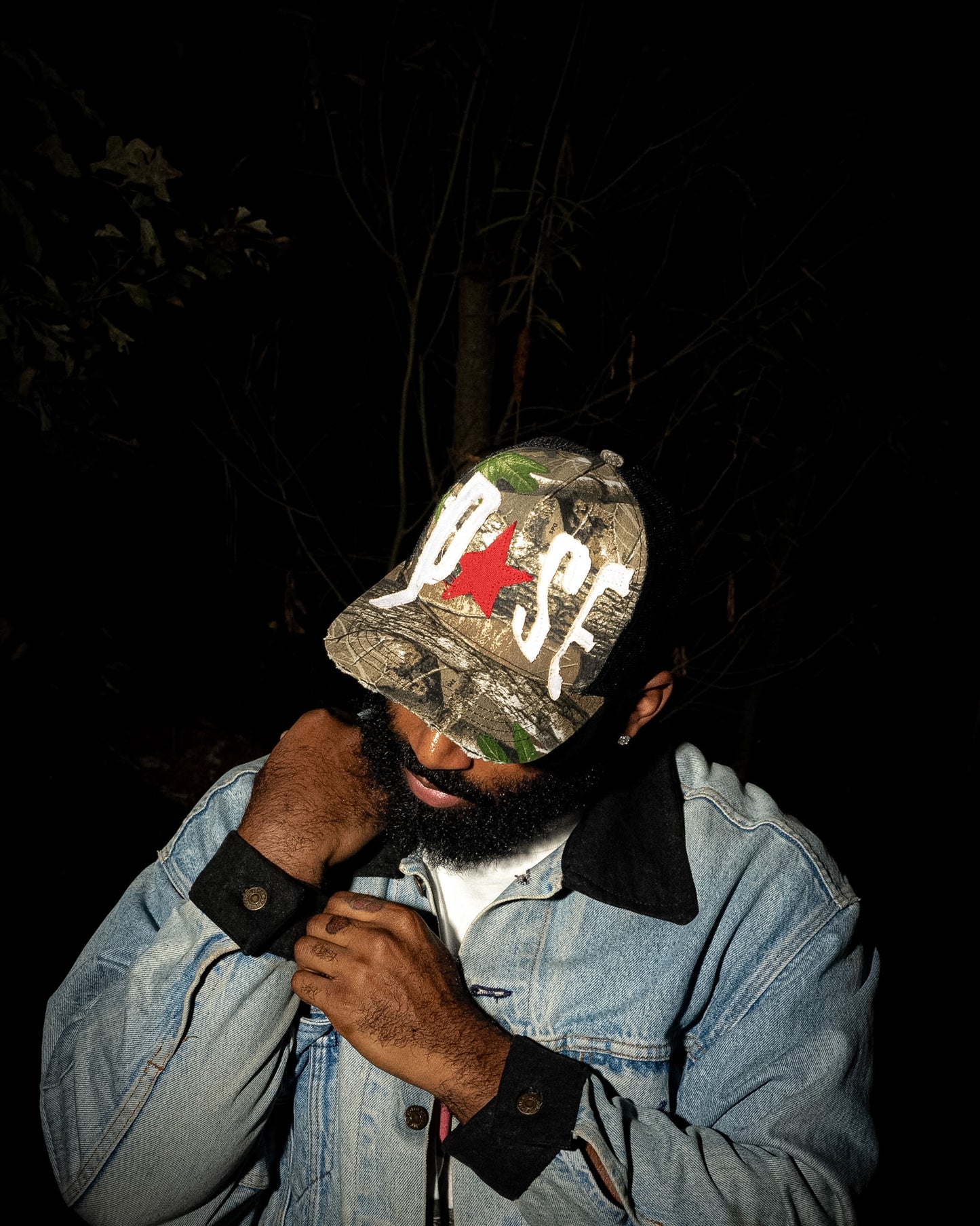 POSESTAR camo trucker red