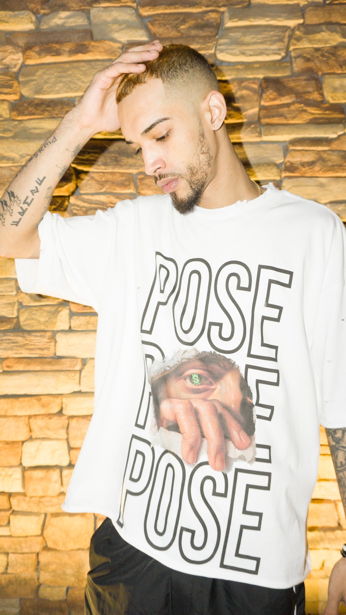 POSE wealth tee