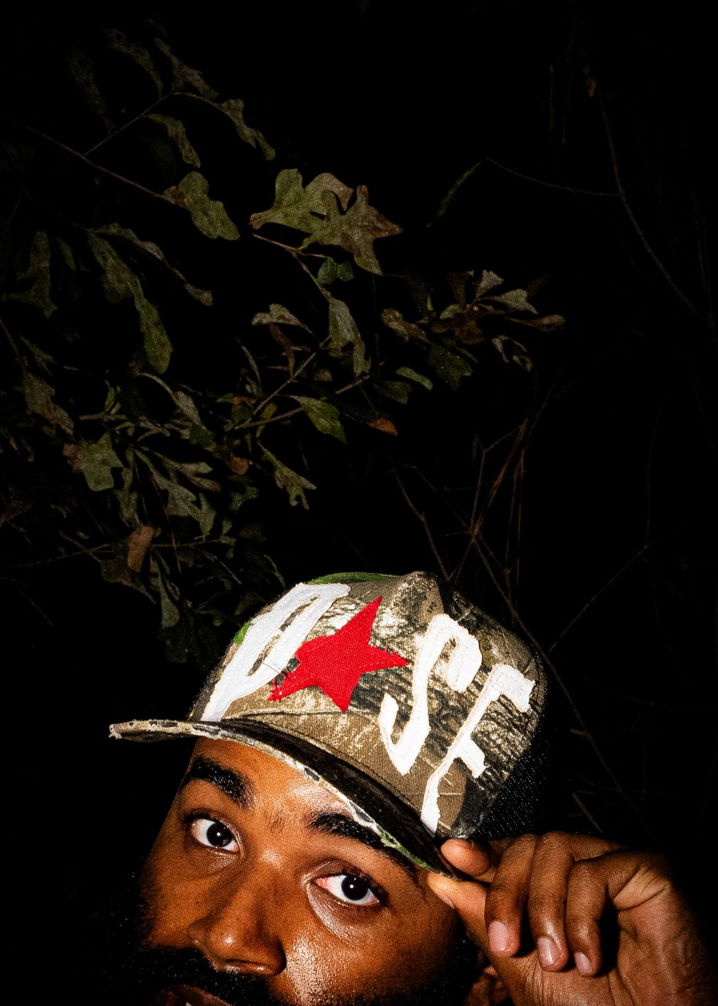 POSESTAR camo trucker red