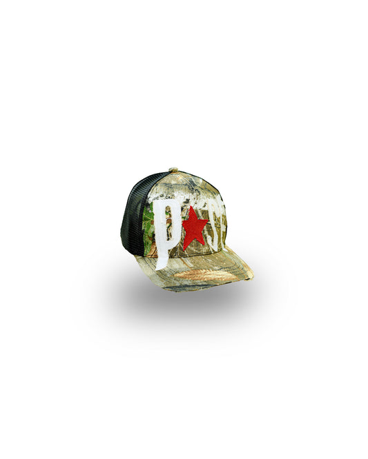 POSESTAR camo trucker hat Red